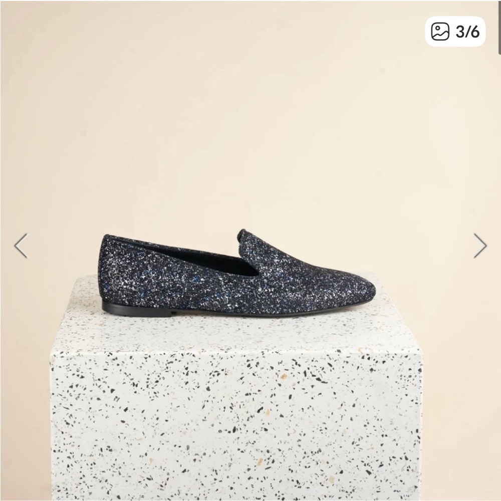 Stresa Blue Tweed Loafers